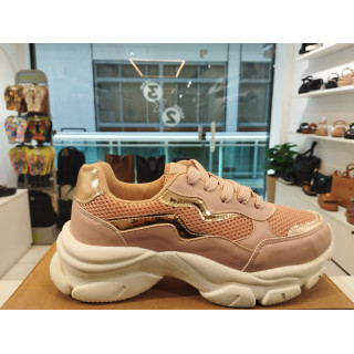 Tênis Zapy Plataforma Casual Rose