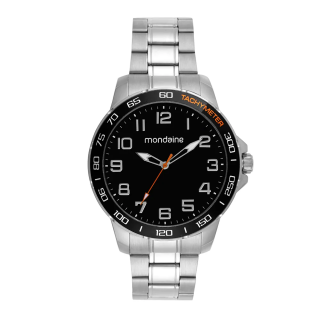 Relógio Mondaine Masculino Casual Robusto Prata