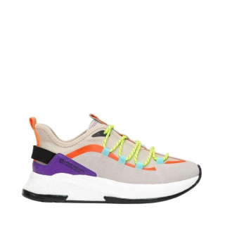 Tênis Petite Jolie Puff Sneaker Gelo Multi - Cinza