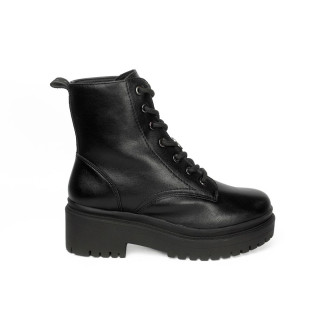Bota Via Marte Coturno Tratorada Preta