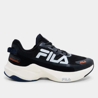 Tênis Fila Recovery Preto Prata